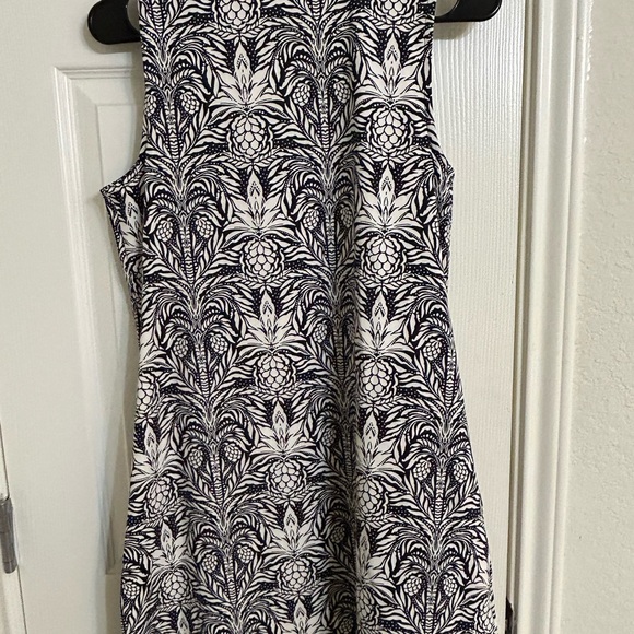 Tommy Bahama Black and White Sheath Midi Dress - Picture 5 of 8
